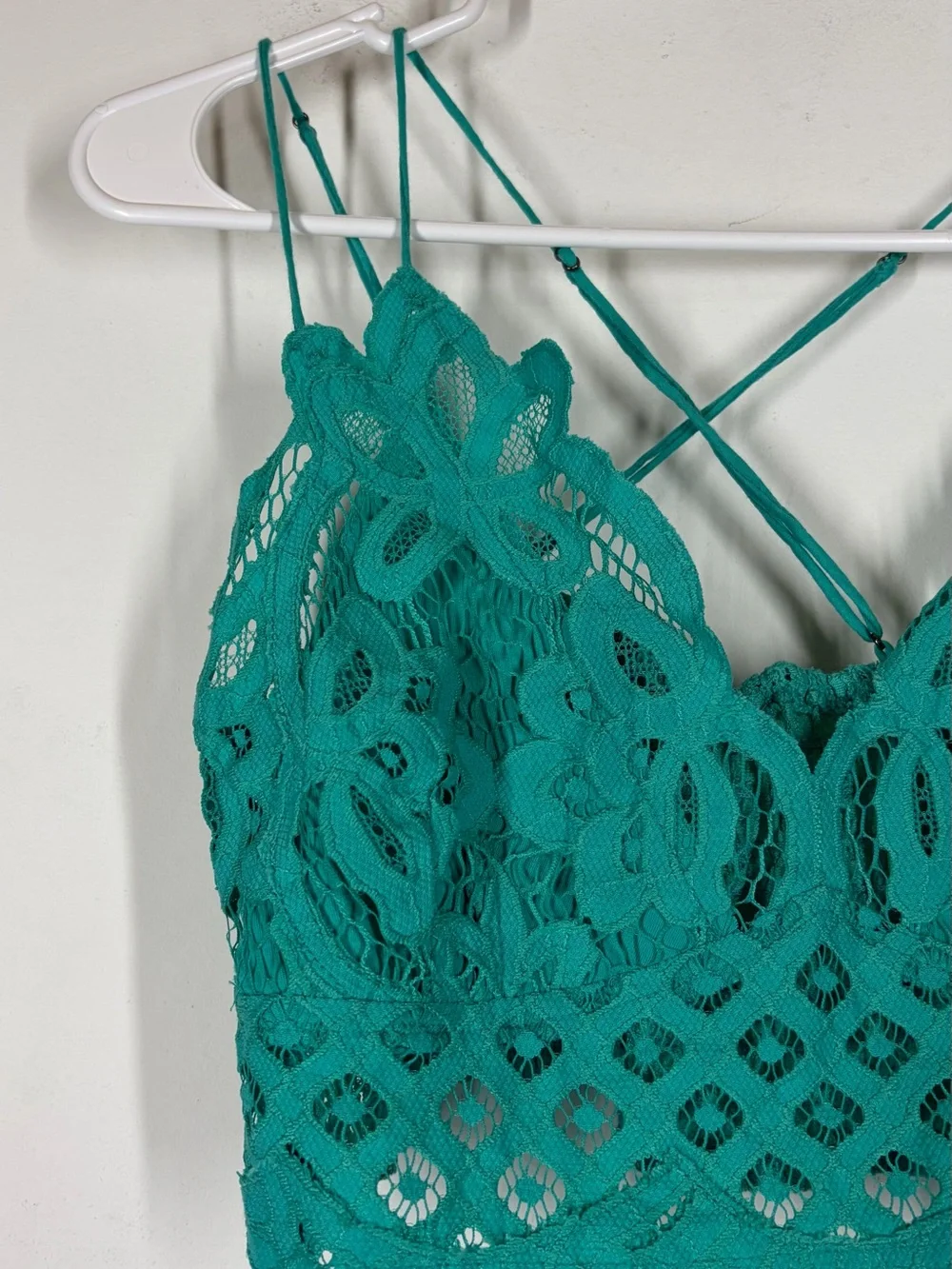 Free People Adella Lace Bralette Size Large